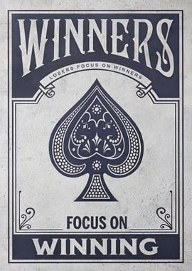 Winners Focus on Winning