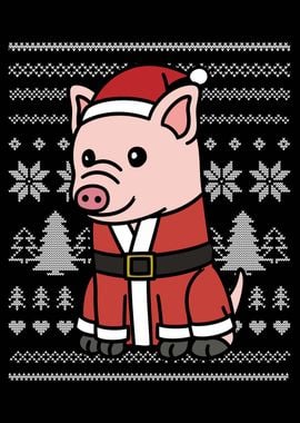 Mini Pig Christmas