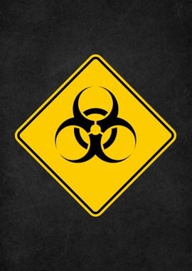 warning bio hazard sign