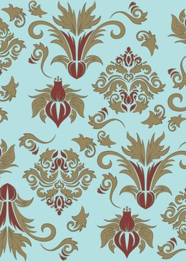 Baroque Aesthetic Pattern