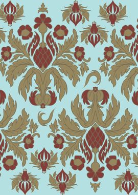 Baroque Aesthetic Pattern