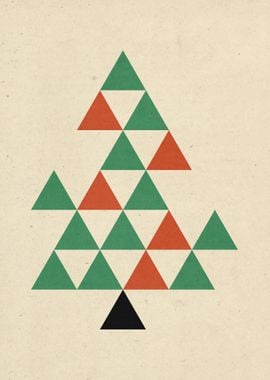 Bauhaus Triangle Tree