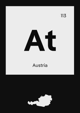 Austria Country Map