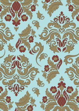 Baroque Aesthetic Pattern