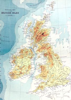 Map of The British Isles