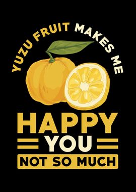 Yuzu Fruit Saying