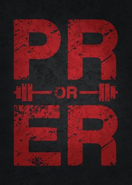 PR or ER Weightlifting