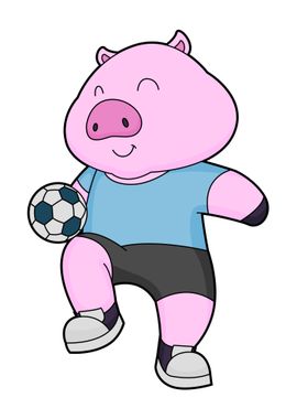 Pig Soccer Sports