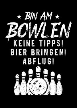 Bin Am Bowlen Bier Bowling