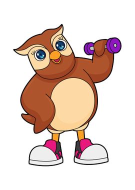 Owl Fitness Dumbbell