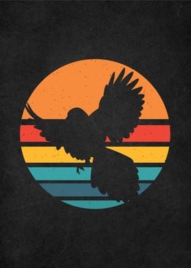 retro vintage eagle