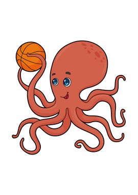 Octopus Basketball Sports