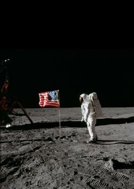 Astronaut on the Moon