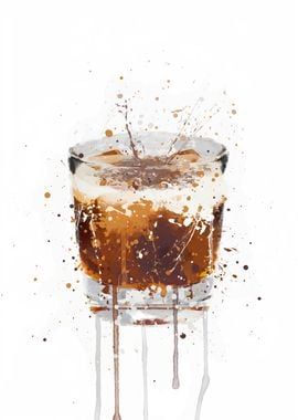 White Russian Cocktail