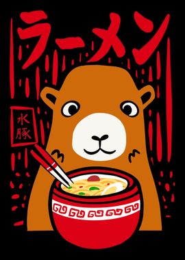 Capybara and Ramen