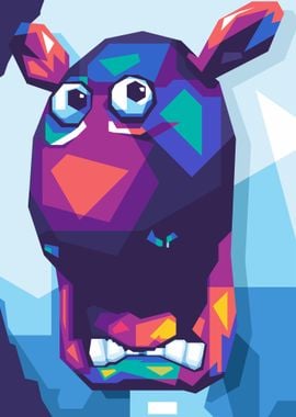 Scared Goat Popart