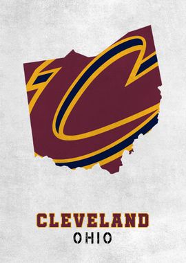 Cleveland Ohio State Map