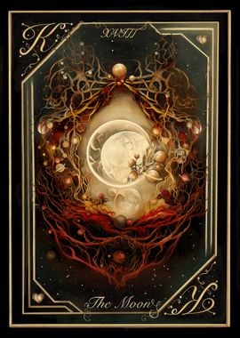 Tarot Card Moon