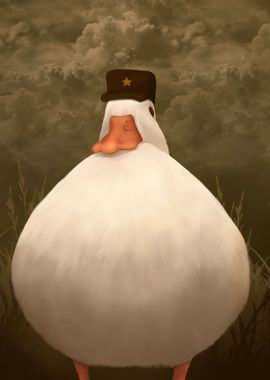 Duck painting