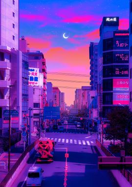 Japan moon