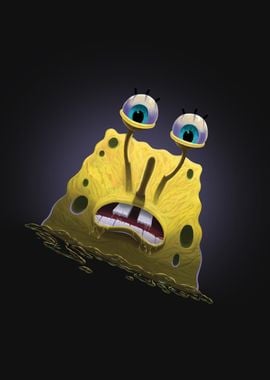 Spooky Snail Spongebob