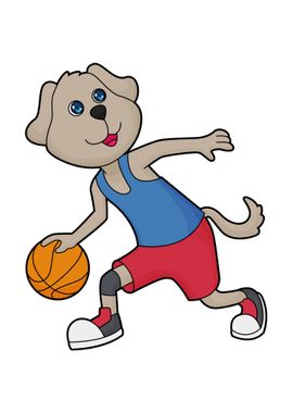 Dog Basketball Sports