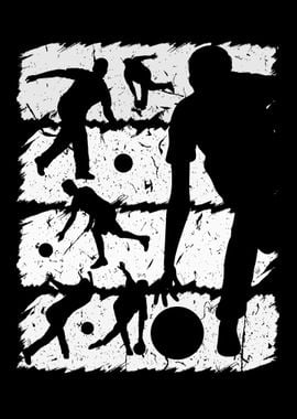 Bowler Silhouette Bowling