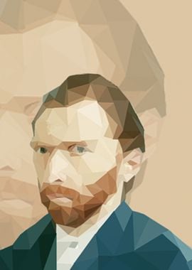 Van Gogh lowpoly