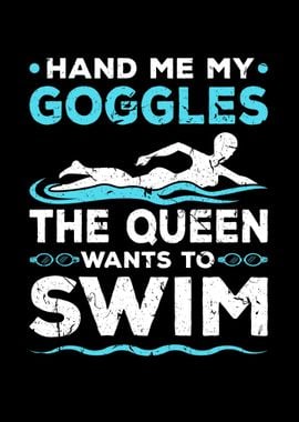 Swimming Googles Queen