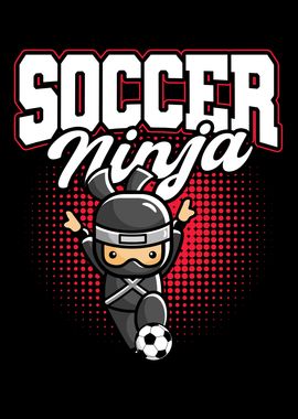 Soccer Ninja Player Cute