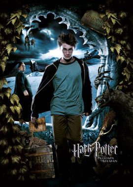 HP3 Harry Potter' Poster, picture, metal print, paint by Wizarding World