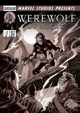 Werewolf comic book cover