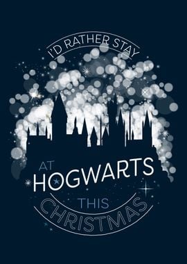 I'd rather stay at Hogwart