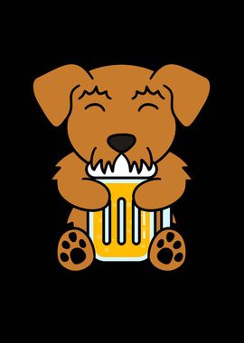 Airedale Terrier Beer 