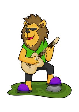 Lion Music Guitar