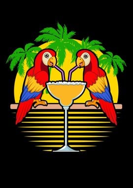 Margarita Drinker Parrot