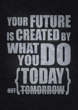 Future Created By Today