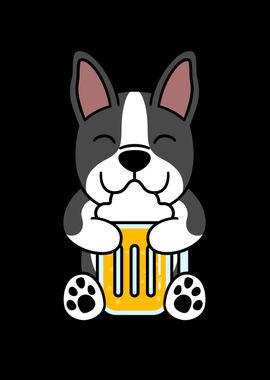 Boston Terrier Beer 