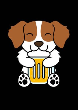 Brittany Spaniel Beer 