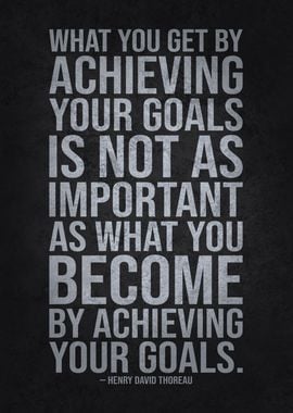 Achieving Your Goals