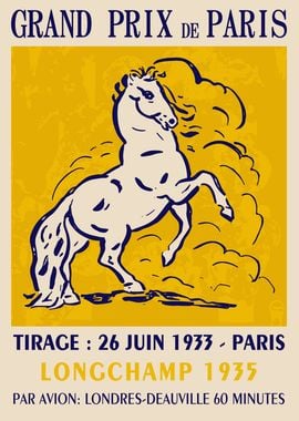 Grand Prix de Paris Poster