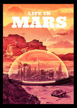 Life In Mars Retro Space