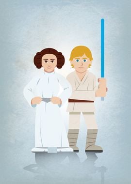 Luke & Leia