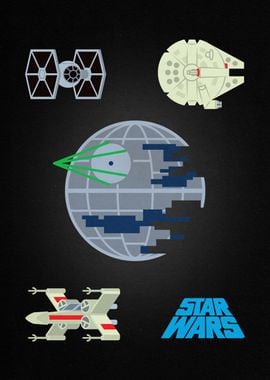 Star Wars spaceships