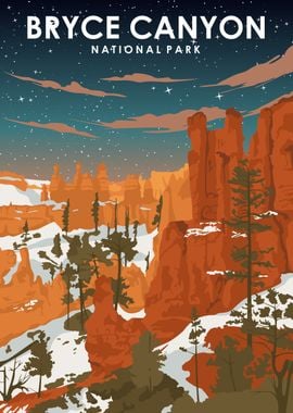 Bryce Canyon at night