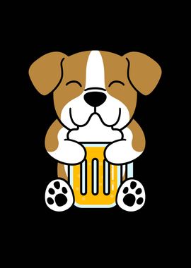 English Bulldog Beer 