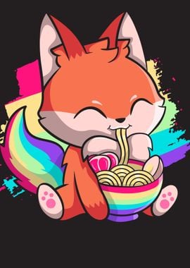 Kawaii Fox Japanese