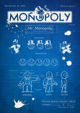 Mr. Monopoly Blueprint