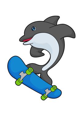 Dolphin Skater Skateboard