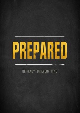 Prepared